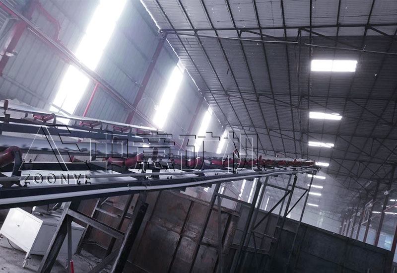 廣州環保固廢建筑裝修垃圾粉碎再生利用項目現場