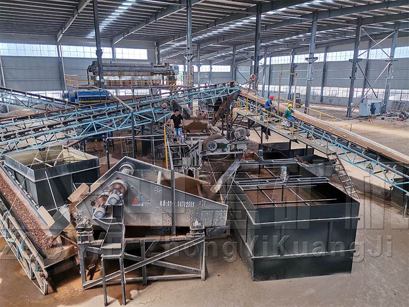 建筑垃圾處理現(xiàn)場(chǎng)