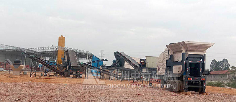 移動破碎機在江蘇使用現場 移動破碎機在江蘇使用現場