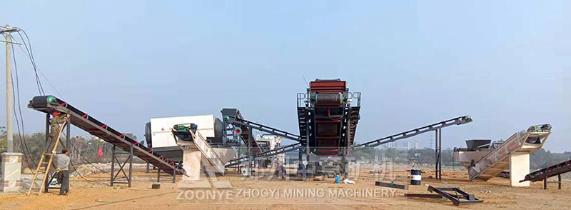 移動破碎機在江蘇使用現場 移動破碎機在江蘇使用現場