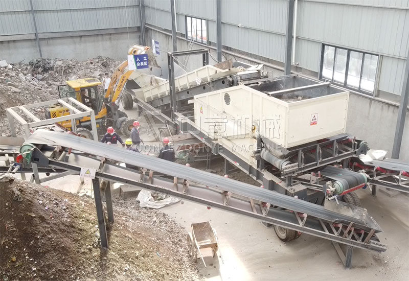 浙江溫州平陽建筑裝修垃圾處理生產(chǎn)線 浙江溫州平陽建筑裝修垃圾處理生產(chǎn)線