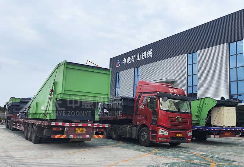 裝修垃圾處理設備裝車完成.jpg 裝修垃圾處理設備裝車完成